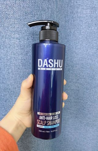 다슈코리아 다슈 데일리 단백질 한방 두피 골드 샴푸 500ml — 5점을 준 리뷰어가 2021년 1월 올린 사용 사진