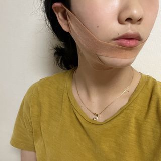 아이디플라코스메틱 아이디 페이스핏 마이너스 밴드 v2 — 4.5점을 준 리뷰어가 2022년 5월 올린 사용 사진