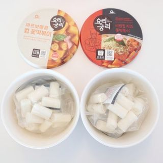 나우  [요리궁리] B타입 ( 매콤, 치즈, 매콤까르보 ) 꽃떡볶이 6개입 세트 — 5점을 준 리뷰어가 2025년 3월 올린 사용 사진