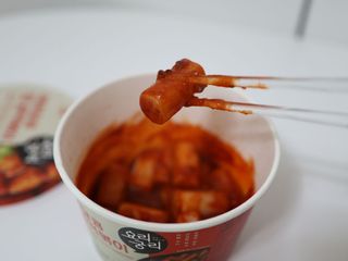 프리 [요리궁리] 타입 B (매콤,치즈,매콤까르보) 꽃떡볶이 6개입 세트 — 5점을 준 리뷰어가 2025년 2월 올린 사용 사진