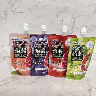 ORIHIRO 오리히로 곤약젤리 제로칼로리 130g 4종 4팩(맛별로 1팩씩) — 5점을 준 리뷰어가 2023년 3월 올린 사용 사진