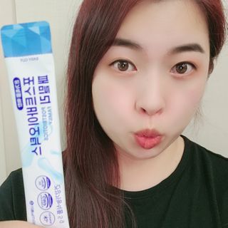 서울약사신협_포스트바이오틱스패밀리_5g x 100포 — 5점을 준 리뷰어가 2021년 3월 올린 사용 사진
