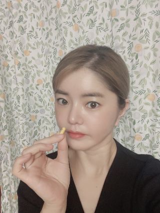 메디타민 비타민B 컴플렉스 — 5점을 준 리뷰어가 2021년 8월 올린 사용 사진