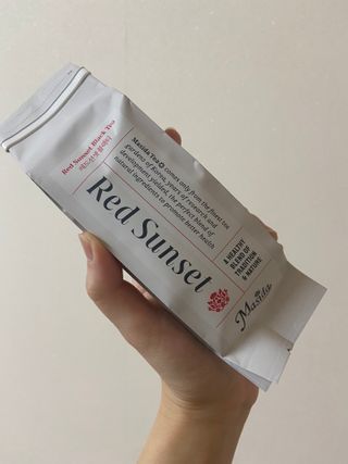 마시다 붉은 석양 빛을 담은 프리미엄 수제 블렌딩 홍차, 레드선셋블랙티 — 5점을 준 리뷰어가 2021년 3월 올린 사용 사진
