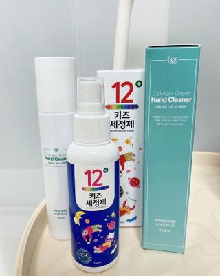 셀바이져 항균 스프레이 핸드워시 + 키즈세정제 SET — 4점을 준 리뷰어가 2021년 3월 올린 사용 사진