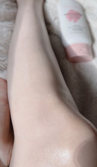 위시스 프리미엄 글루타치온  화이트닝 바디로션 — 4.5점을 준 리뷰어가 2023년 2월 올린 사용 사진