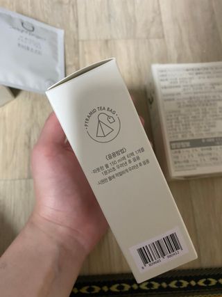 딜라이트 프로젝트 블렌딩티 우엉호박티, 히비후르츠티, 쟈스민캐모티 — 5점을 준 리뷰어가 2021년 7월 올린 사용 사진
