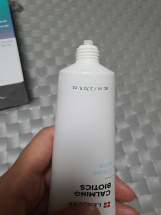 리더스코스메틱 리더스 카밍 바이오틱스 크림 마스크 — 5점을 준 리뷰어가 2021년 6월 올린 사용 사진