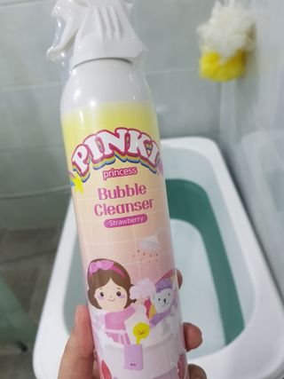 주식회사 권브라더스 [권브라더스] 목욕놀이 필수템, 핑키공주 유아버블클렌저 300ml 대용량 몽글몽글 구름 속 딸기향 — 4점을 준 리뷰어가 2022년 1월 올린 사용 사진