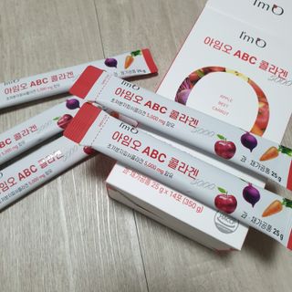 아임오 ABC 콜라겐 젤리 14포 — 5점을 준 리뷰어가 2021년 8월 올린 사용 사진