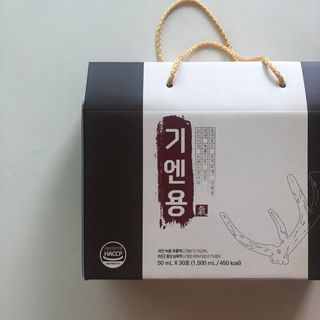 [몸엔용] 무더운 날씨에 국산녹용 기엔용으로 몸보신 50ml x 30포 — 5점을 준 리뷰어가 2021년 6월 올린 사용 사진