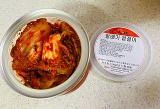 셰프애찬 알배기 겉절이 김치 1kg — 5점을 준 리뷰어가 2022년 11월 올린 사용 사진