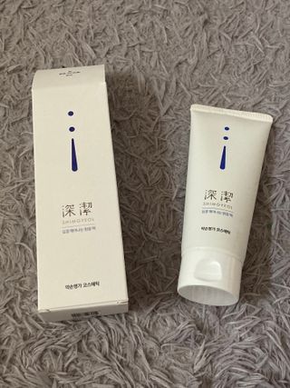 약손명가코스메틱 심결 깨어나는 맑음 팩 — 4점을 준 리뷰어가 2021년 5월 올린 사용 사진