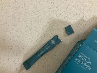 클린24시간 슬림앤유산균 1박스 (3.5g X 15포) — 5점을 준 리뷰어가 2023년 5월 올린 사용 사진