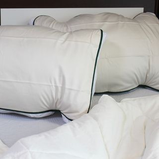 의식주의 비건 인증 오가닉 순면 베개 커버 레이어 커플 세트 — 5점을 준 리뷰어가 2023년 3월 올린 사용 사진