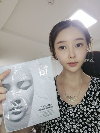 아이디플라코스메틱 페이스핏 플라스터 마스크 _ 리뉴얼 — 5점을 준 리뷰어가 2021년 7월 올린 사용 사진