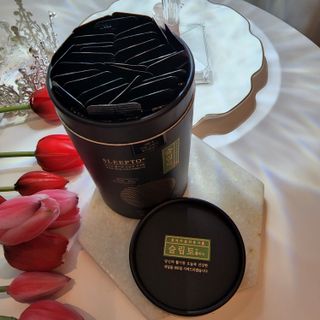 프리마인 자체 기업부설 연구소에서 찾아낸 건강한 수면의 비밀.  슬립토 플러스 30포 — 4점을 준 리뷰어가 2022년 6월 올린 사용 사진