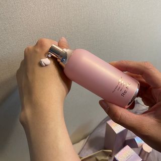리엔케이 핑크 볼륨 래디언스 컬러크림 스페셜 에디션 3종 — 5점을 준 리뷰어가 2022년 10월 올린 사용 사진