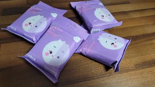 [후르디아] 블루베리 립앤아이 리무버 패드 4개 세트 — 4점을 준 리뷰어가 2021년 7월 올린 사용 사진