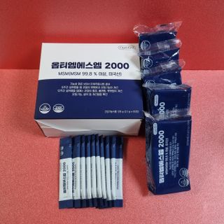 바른비타민 옵티엠에스엠2000 1박스 60포 관절 연골 복합건강기능식품 — 5점을 준 리뷰어가 2021년 6월 올린 사용 사진