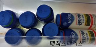 LIVE 매일바이오 썬화이버 드링킹 요거트 — 5점을 준 리뷰어가 2022년 8월 올린 사용 사진