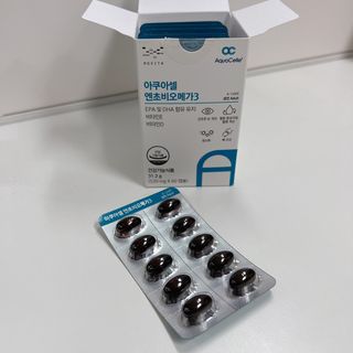 메디포스트 모비타 아쿠아셀 엔초비오메가3 60캡슐 — 5점을 준 리뷰어가 2023년 1월 올린 사용 사진