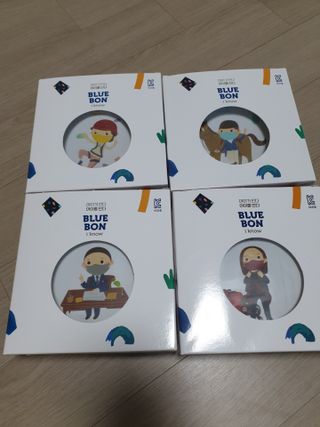 [블루 본 아이노우] 유아용 컬러마스크 40 PCS SET 2중 택 1 — 5점을 준 리뷰어가 2021년 5월 올린 사용 사진