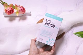프리마인 유산균 국가지정연구소 선정, 살아있는 생유산균 200억 마리의 힘. 유산균n굿바이옴플러스 — 5점을 준 리뷰어가 2021년 10월 올린 사용 사진
