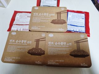 더빈트 빈트 순수콩면 3종 (+비건소스 2종 랜덤발송) — 5점을 준 리뷰어가 2023년 4월 올린 사용 사진