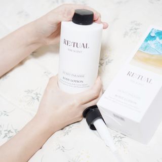 레츄얼 더 센트 바디로션 시크릿 파라다이스(500ml) — 5점을 준 리뷰어가 2022년 10월 올린 사용 사진