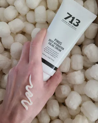 [세븐원쓰리 713] 내 본연의 피부회복 피누스 소나무보습크림 — 5점을 준 리뷰어가 2021년 10월 올린 사용 사진
