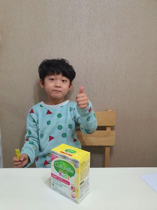컬처렐 키즈패킷 30스틱 1개 — 5점을 준 리뷰어가 2021년 1월 올린 사용 사진