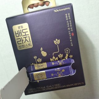 광동생활건강 나우 [광동] 배도라지 쌍화스틱 10mL x 100포 — 5점을 준 리뷰어가 2023년 4월 올린 사용 사진