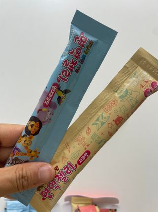 다나음 셀렌에 빠진 아연면역젤리 열대과일맛+사과맛 — 5점을 준 리뷰어가 2023년 8월 올린 사용 사진