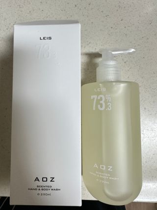 에일리언오더즈 센티드 핸드 앤 바디 워시 290ml (3종 택1) — 5점을 준 리뷰어가 2023년 8월 올린 사용 사진