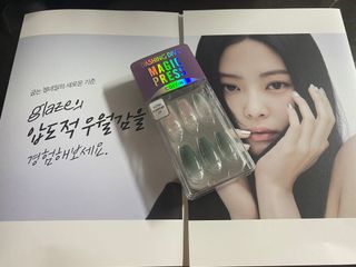 데싱디바 매직프레스 가을매니 코핀 5종 중 택1 — 5점을 준 리뷰어가 2021년 10월 올린 사용 사진