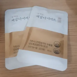 보의당 왕혜문 체감다이어트 — 5점을 준 리뷰어가 2022년 3월 올린 사용 사진