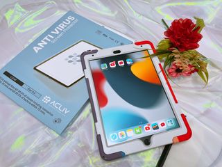 아클리브 Premium 항균 항바이러스 액정 보호필름(iPad) — 5점을 준 리뷰어가 2022년 1월 올린 사용 사진