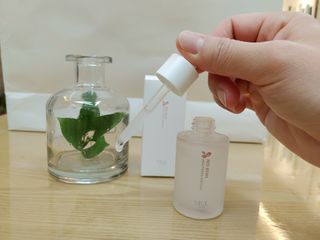 [미릴] 맑음빛 레드빈 브라이트닝 앰플 — 5점을 준 리뷰어가 2021년 1월 올린 사용 사진