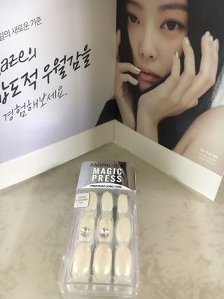 데싱디바 매직프레스 가을신상 스틸레토+오발_5종 중 택1 — 5점을 준 리뷰어가 2021년 9월 올린 사용 사진