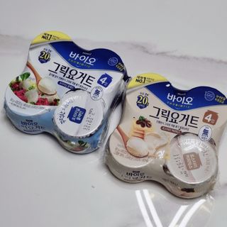 매일바이오 그릭요거트 오리지널 플레인 4개, 로스터리 커피믹스 4개 — 5점을 준 리뷰어가 2021년 12월 올린 사용 사진