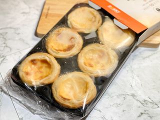 디앙뜨 포르투갈 에그타르트 오리지널 맛+패션후르츠+초콜릿타르트 맛 중 택1 — 5점을 준 리뷰어가 2021년 8월 올린 사용 사진