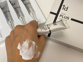 아이디플라코스메틱 아이디 브이로직 플러스 크림 15ml X 4EA — 5점을 준 리뷰어가 2022년 1월 올린 사용 사진