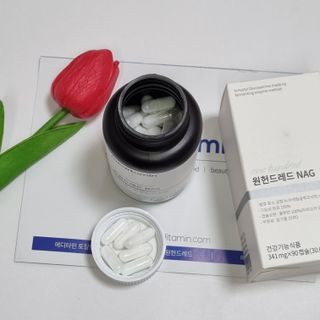 메디타민 원헌드레드 NAG — 5점을 준 리뷰어가 2021년 10월 올린 사용 사진