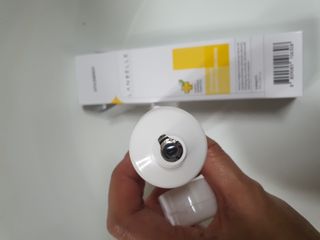 랑벨 비타 에너지 잡티 크림 75ml (피부 속 기미완화크림) — 5점을 준 리뷰어가 2022년 5월 올린 사용 사진
