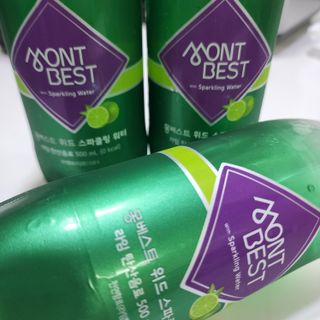 몽베스트 Montbest with Sparkling water Lime20병 — 5점을 준 리뷰어가 2022년 9월 올린 사용 사진
