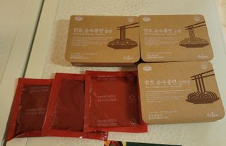 더빈트 빈트 순수콩면 3종 (+비건소스 2종 랜덤발송) — 5점을 준 리뷰어가 2023년 4월 올린 사용 사진