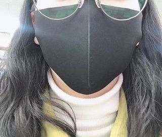 [에이블밤부] 리퓨어 쿠퍼 마스크 10color — 5점을 준 리뷰어가 2021년 2월 올린 사용 사진