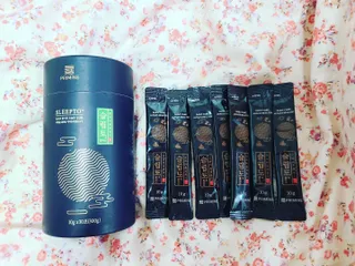 프리마인 자체 기업부설 연구소에서 찾아낸 건강한 수면의 비밀.  슬립토 플러스 30포 — 5점을 준 리뷰어가 2021년 12월 올린 사용 사진