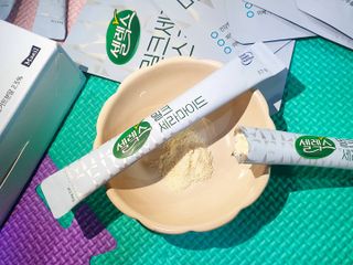 셀렉스스포츠 셀렉스 밀크세라마이드 저분자피쉬콜라겐 28포 X 1박스 — 5점을 준 리뷰어가 2021년 6월 올린 사용 사진